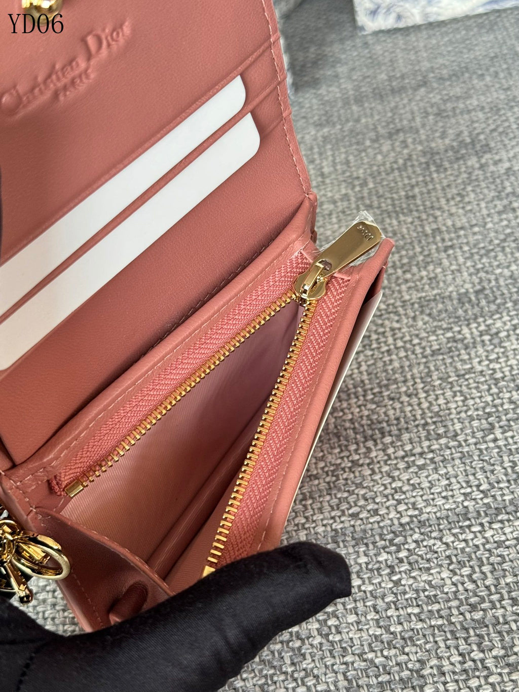 Quilted Leather Wallet