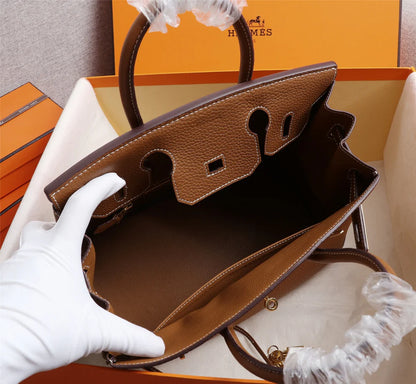 Birkin 25 Togo Leather Bag