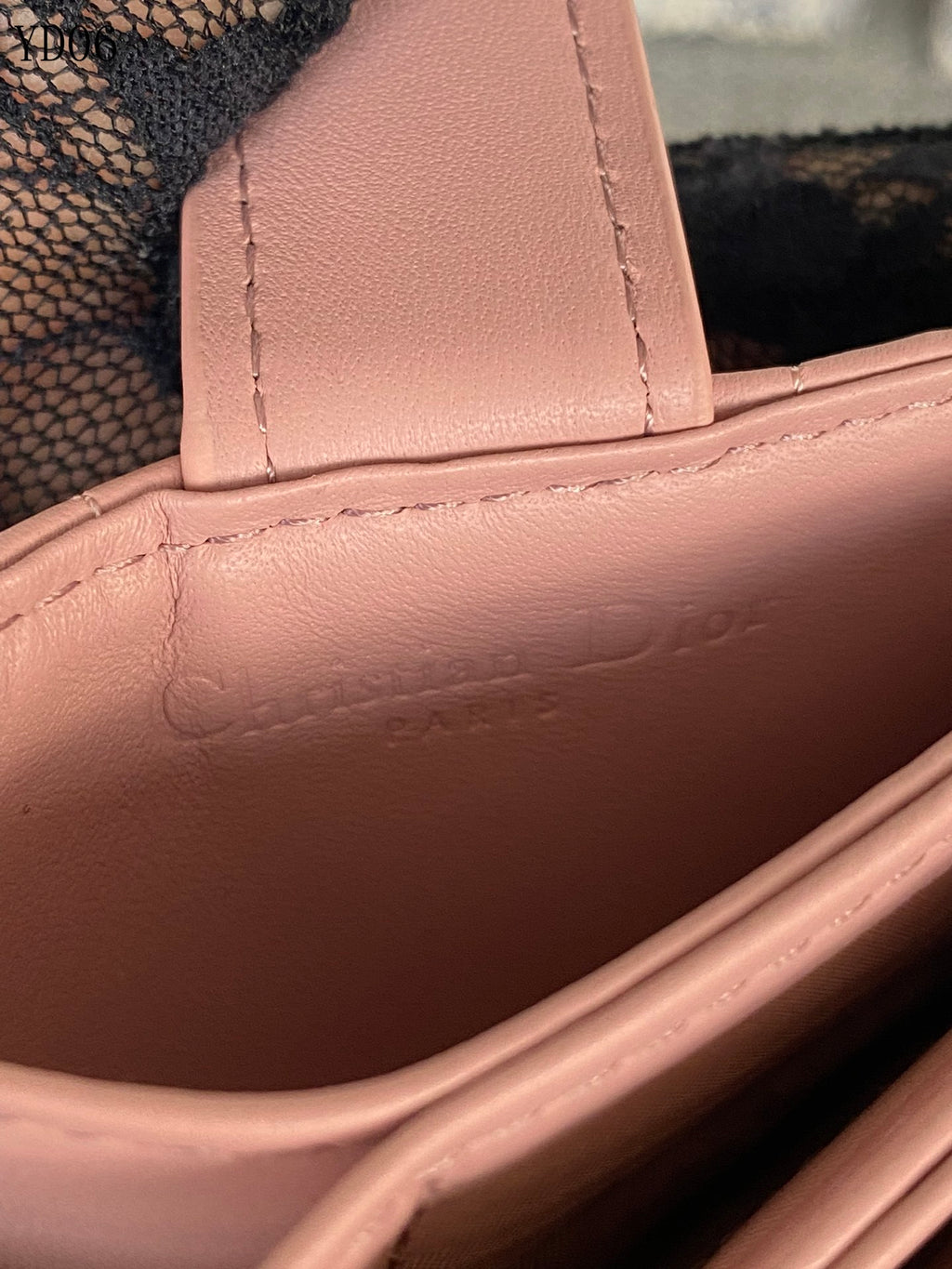 Quilted Leather Compact Wallet