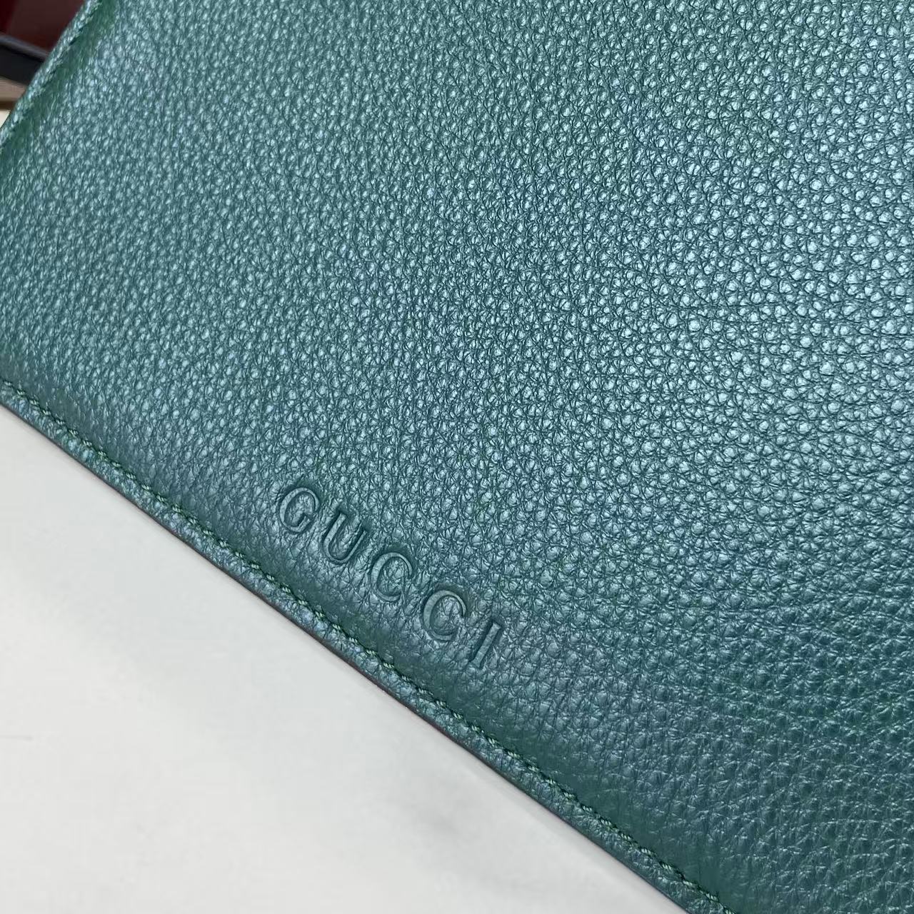 Softbit Style Deep Green Grained Leather Shoulder Bag