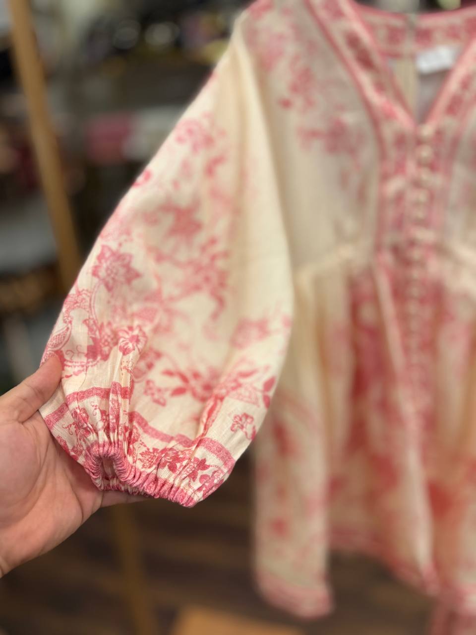 Lucky Plunge Linen Mini Dress