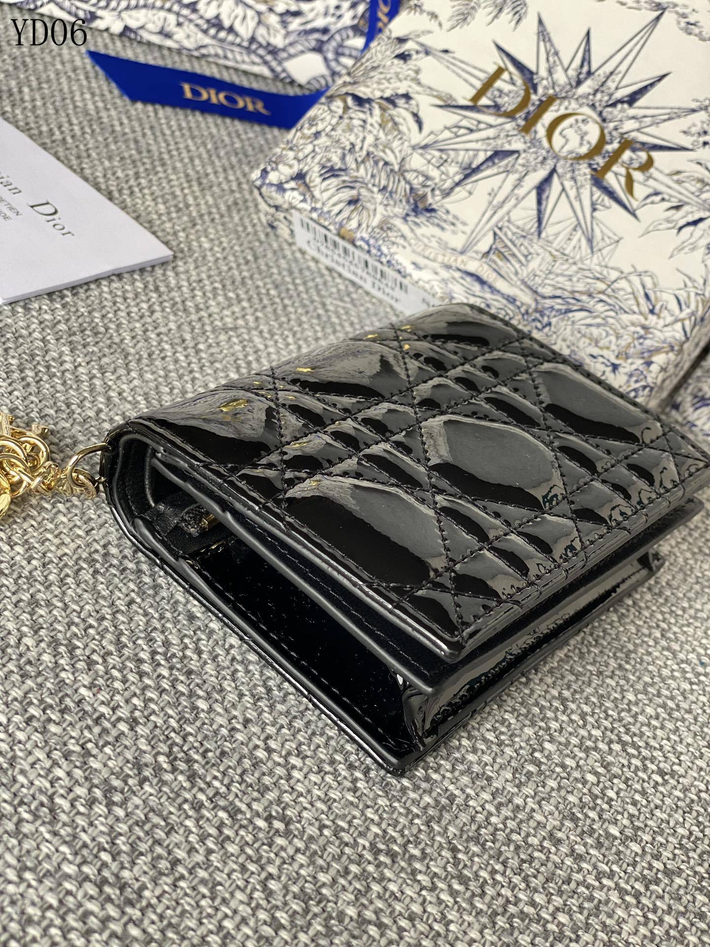 Quilted Leather Wallet