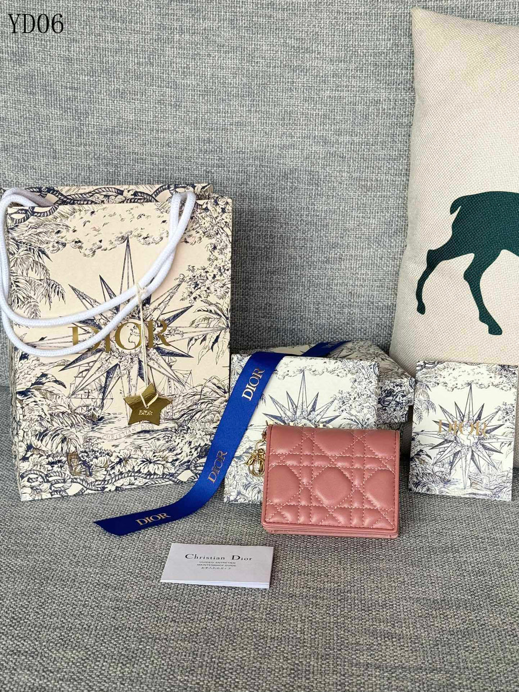 Quilted Leather Wallet