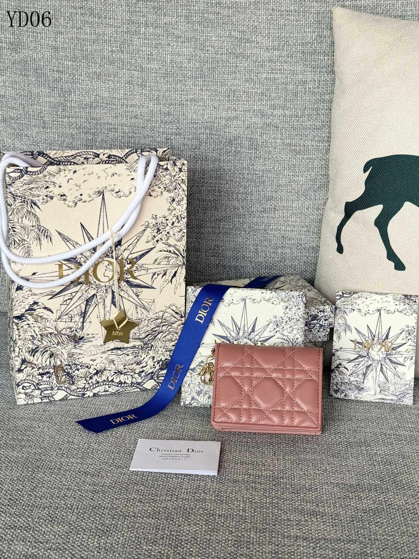 Quilted Leather Wallet