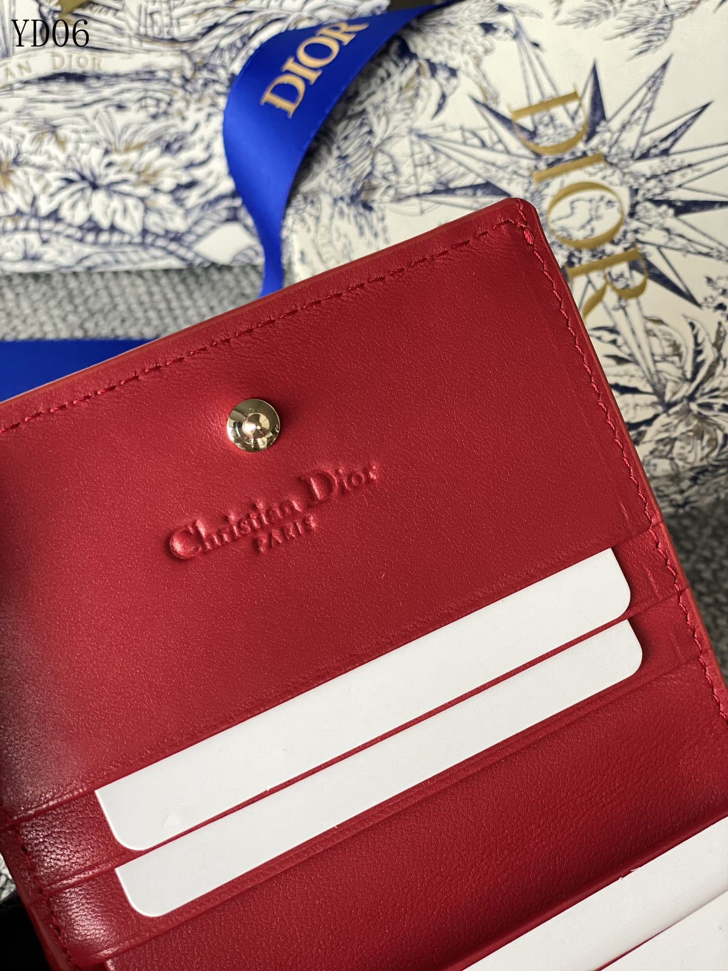 Quilted Leather Wallet