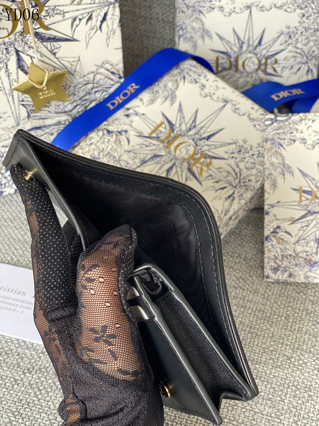 Quilted Leather Wallet