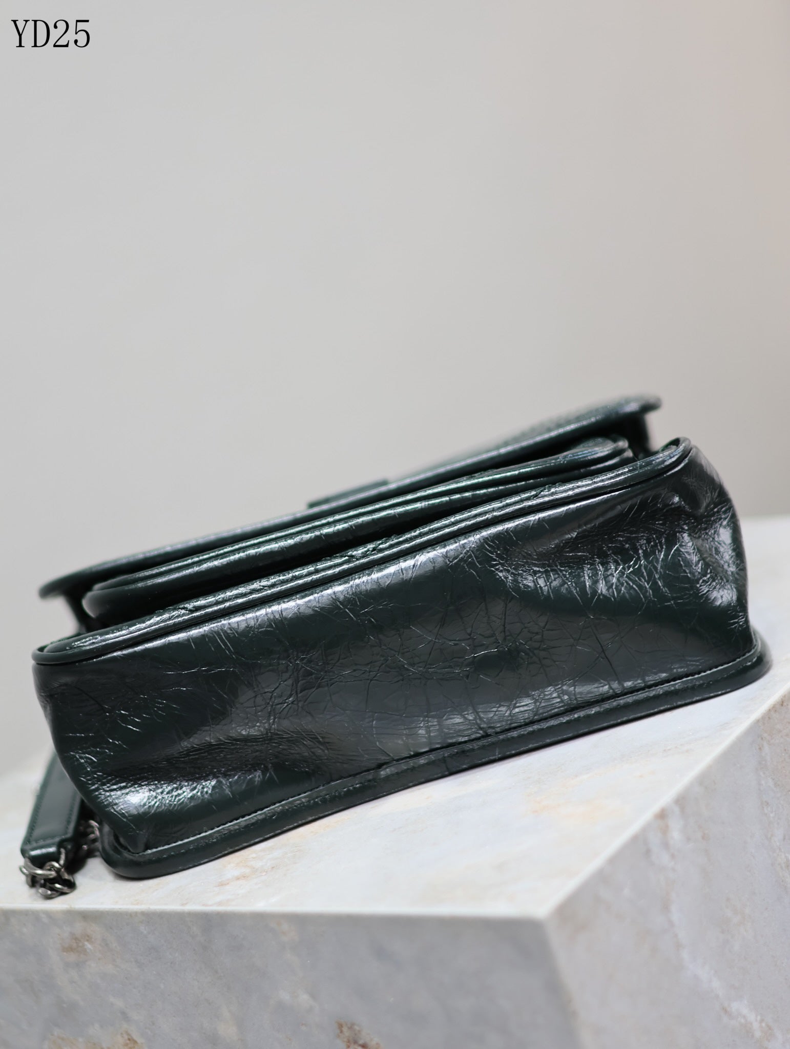 Niki Medium Patent Leather Shoulder Bag