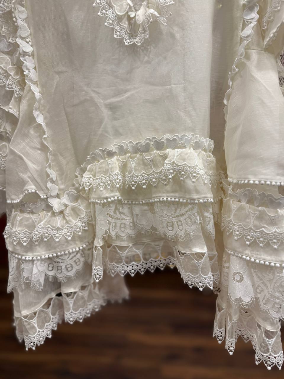 Crush Heart Trim Mini Dress