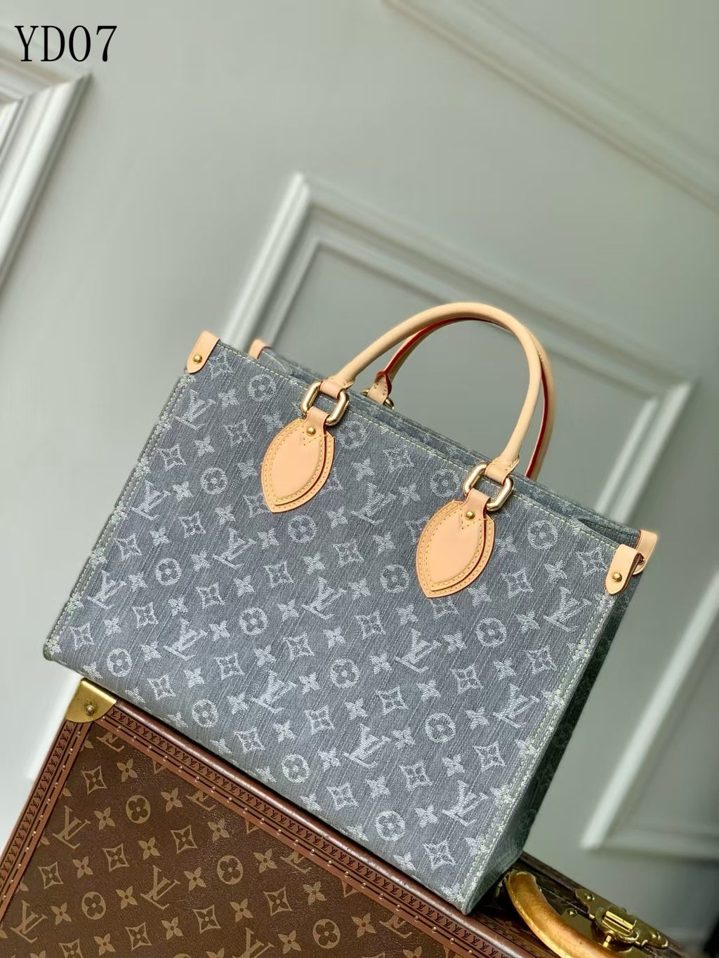 Monogram Denim OnTheGo MM