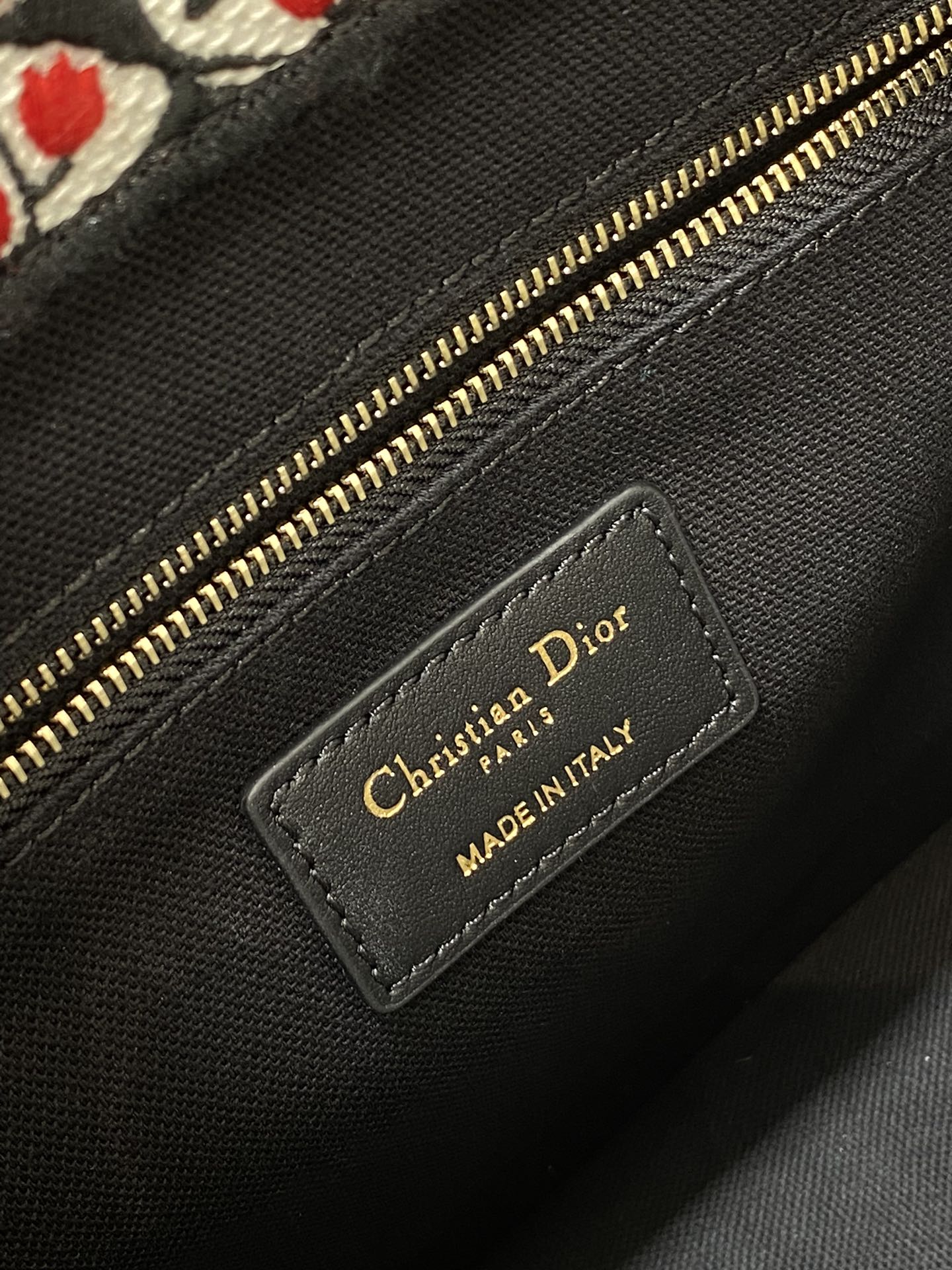 Canvas Mini Tote Bag with Leather Trim