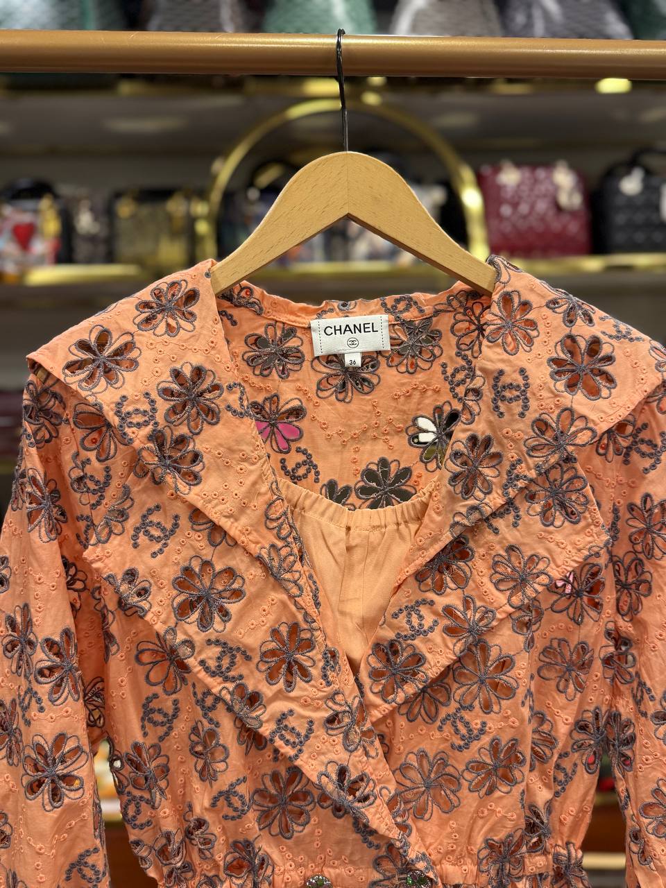 Cotton Broderie Dress