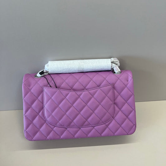 Caviar Leather Classic Double Flap Bag