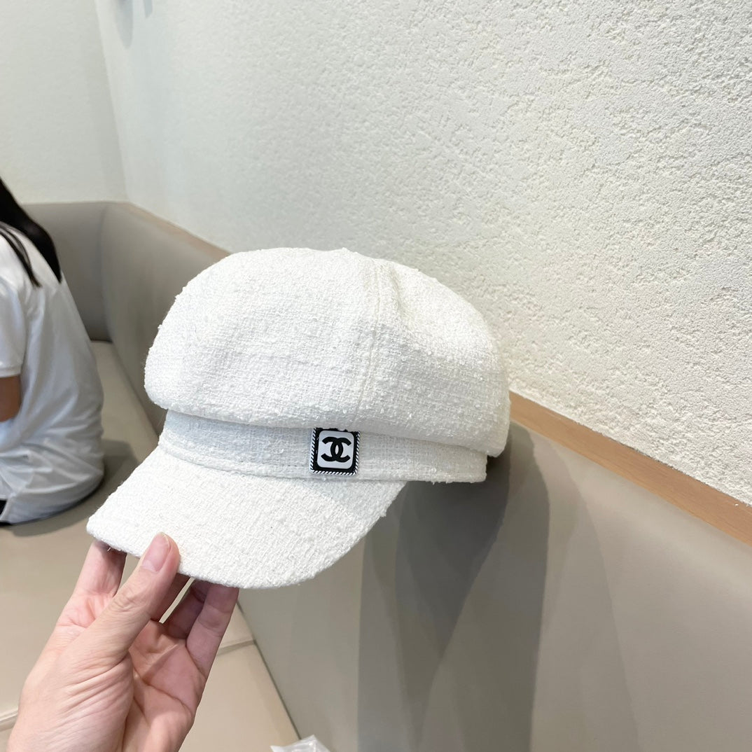 Classic Tweed Baker Boy Cap