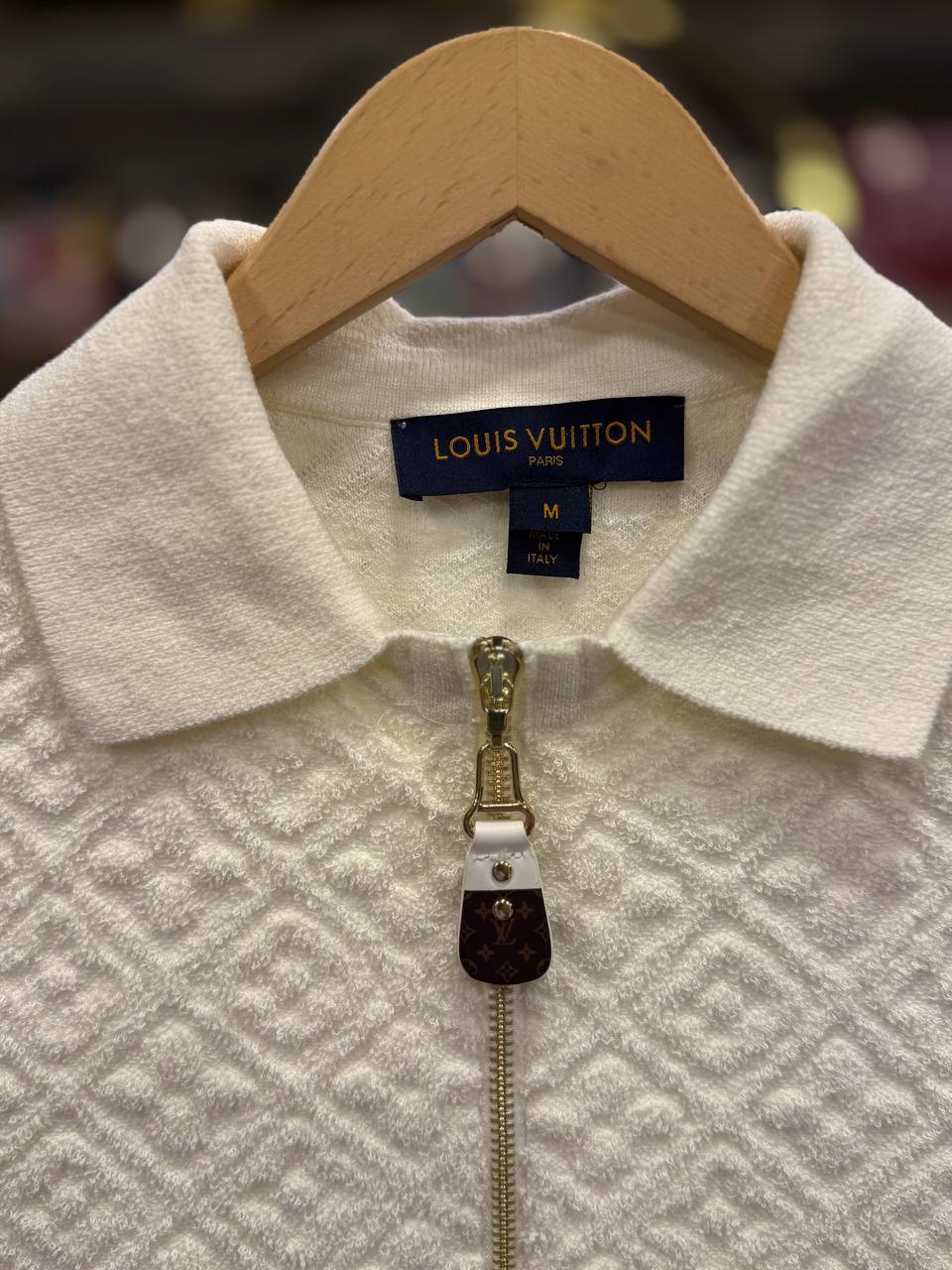 Monogram Flower Toweling Polo Dress