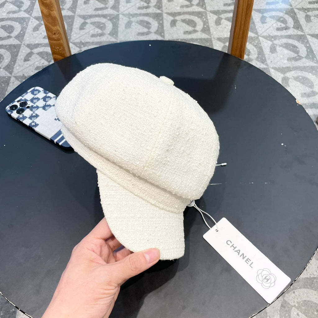 Classic Tweed Baker Boy Cap