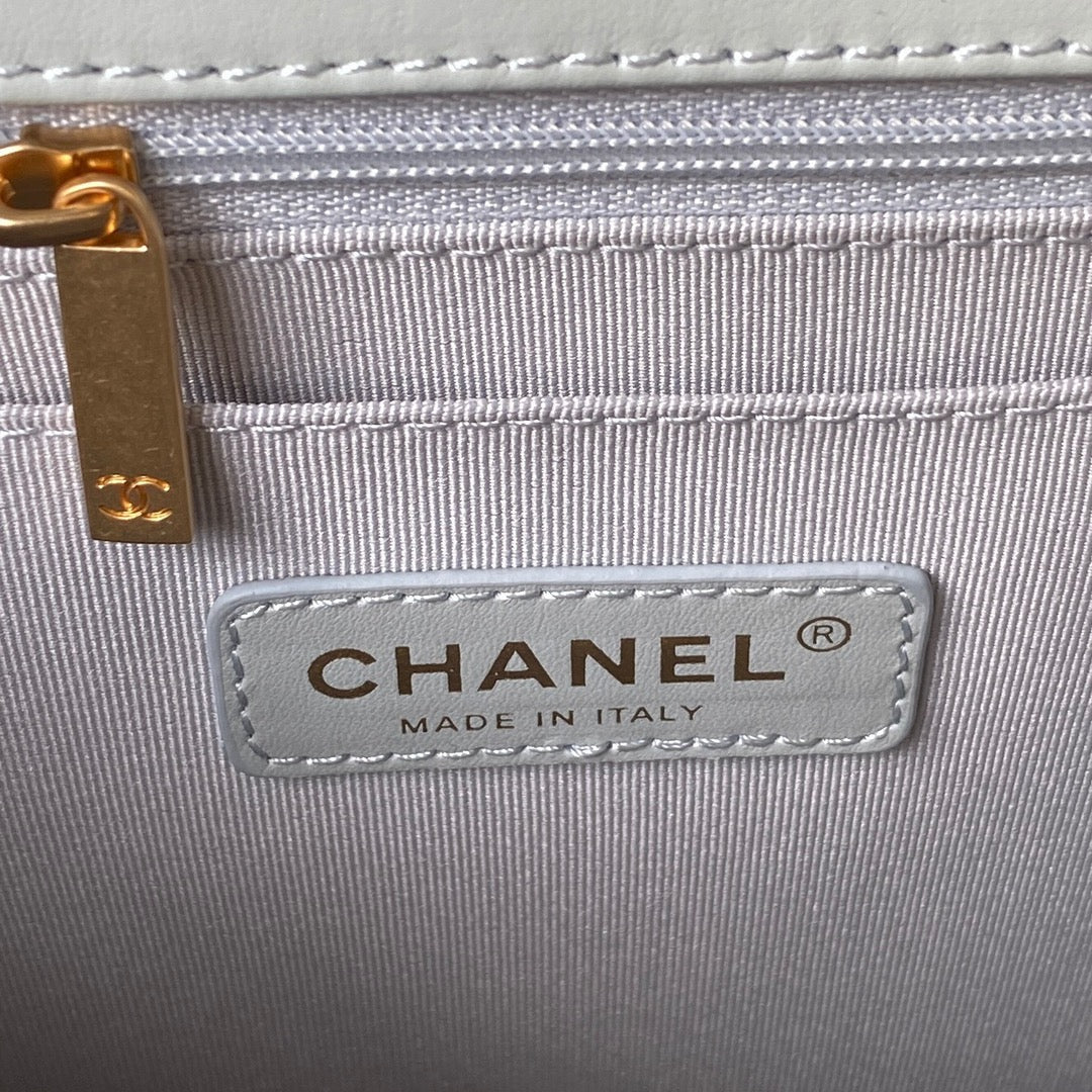 Quilted Chain Backpack