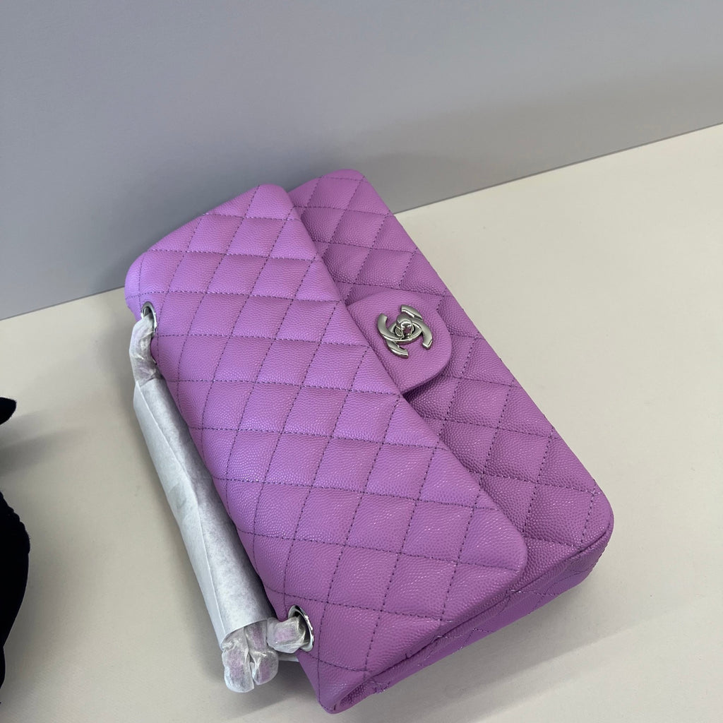 Caviar Leather Classic Double Flap Bag