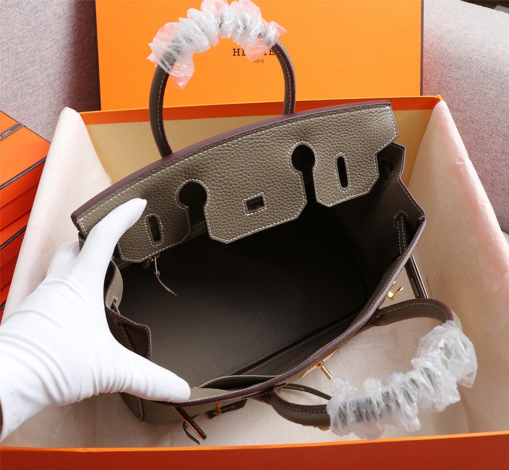 Birkin 25 Togo Leather Bag