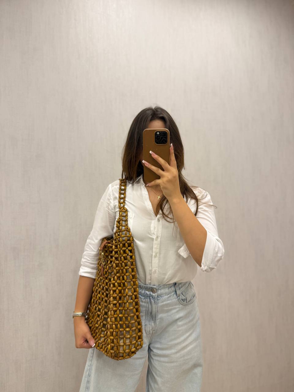 Le 5 À 7 Large In Wood Beads