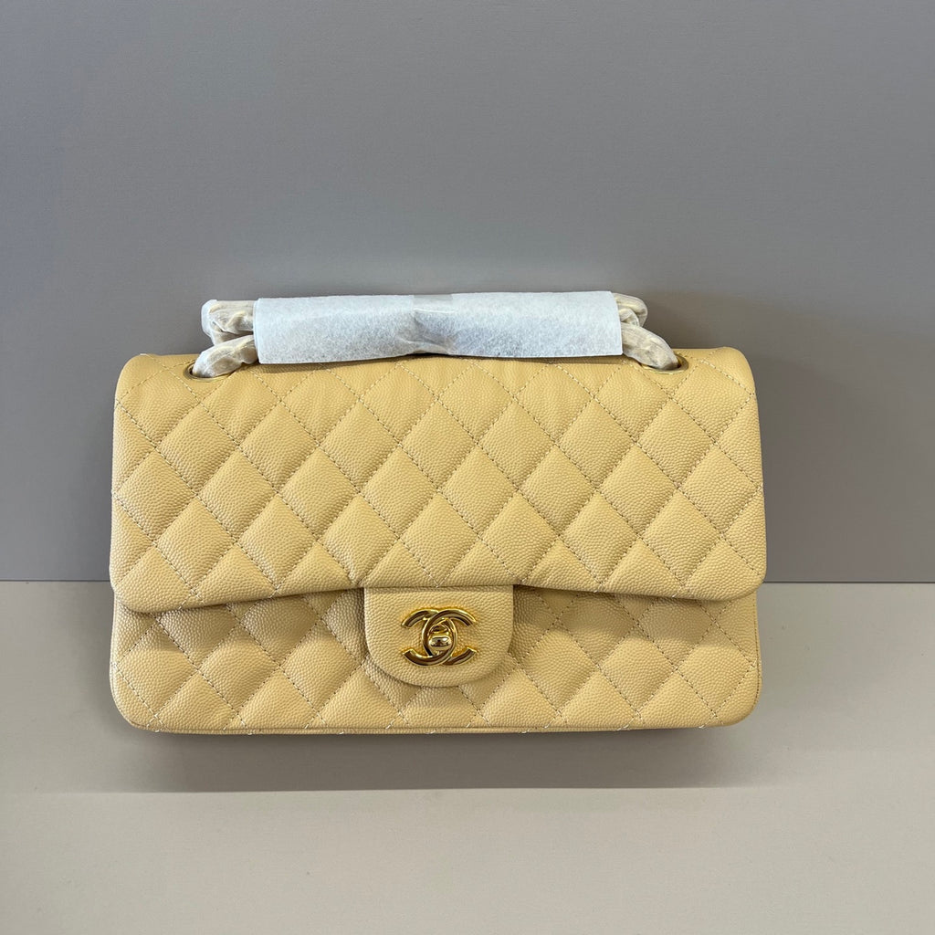 Caviar Leather Classic Double Flap Bag