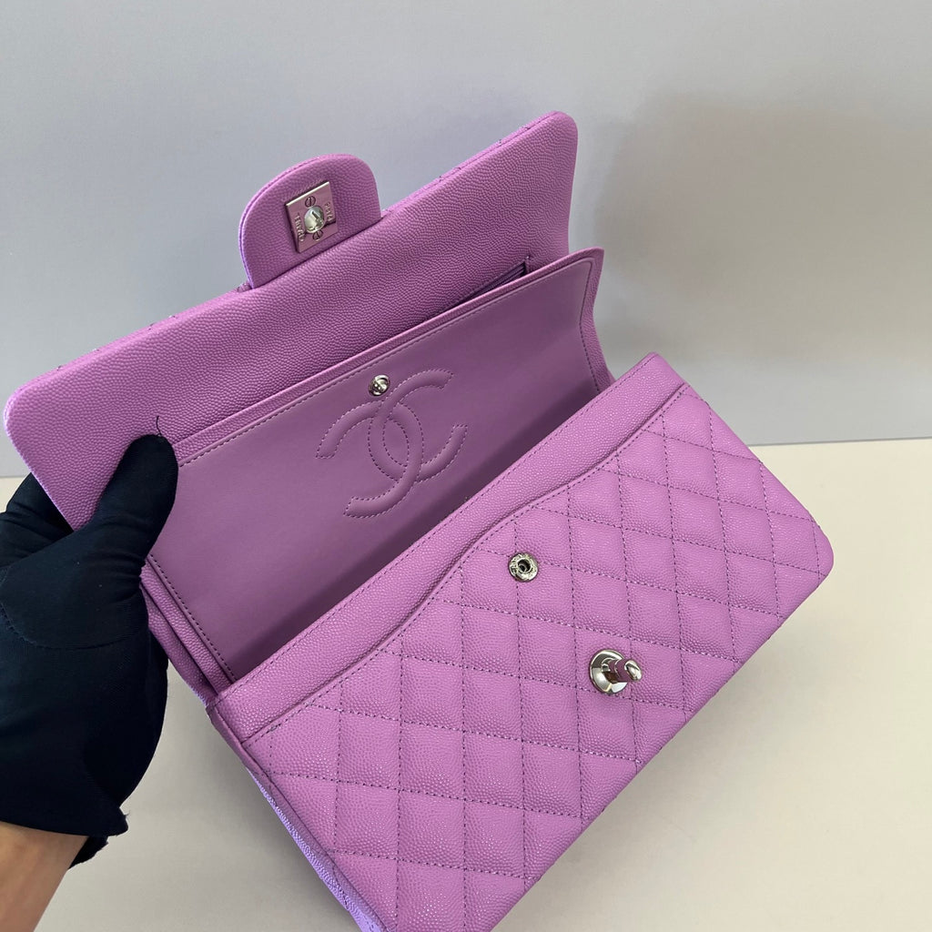 Caviar Leather Classic Double Flap Bag