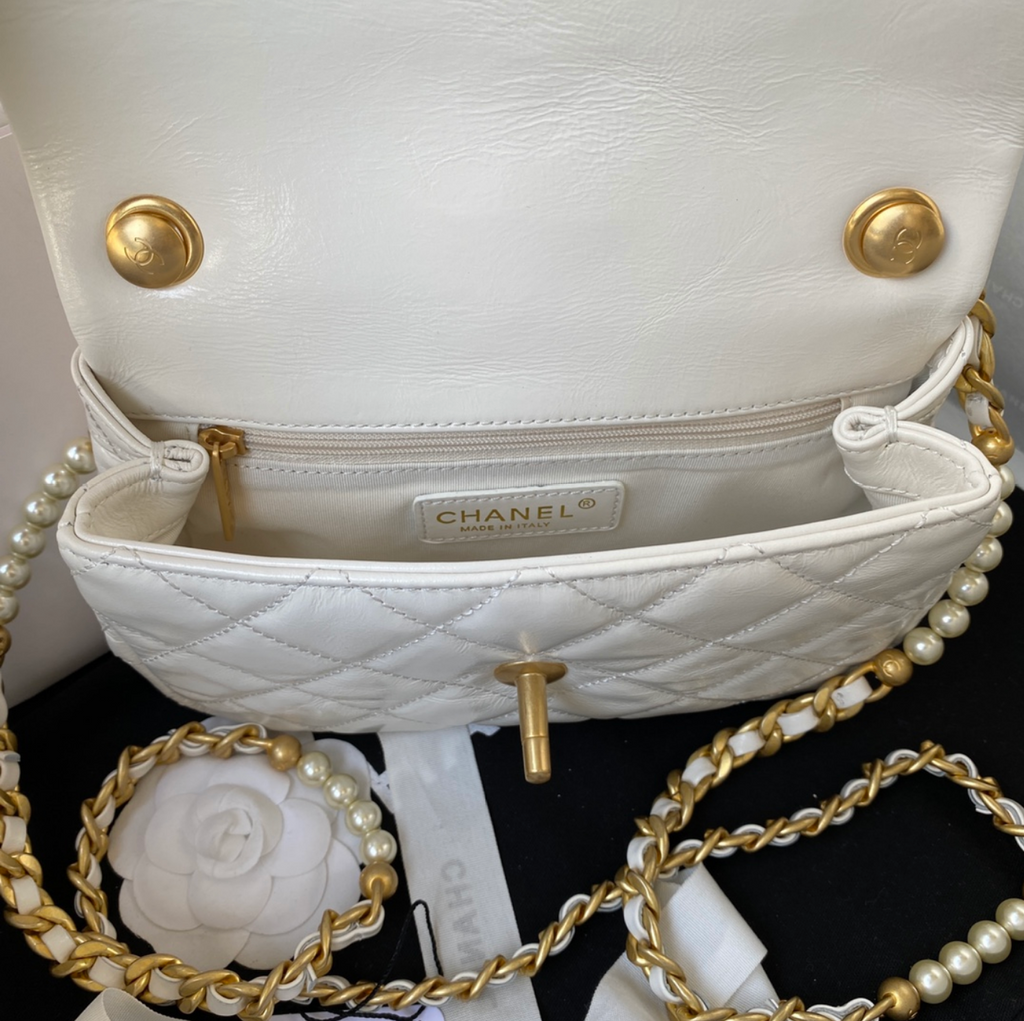Mini Pearl Strap Bag