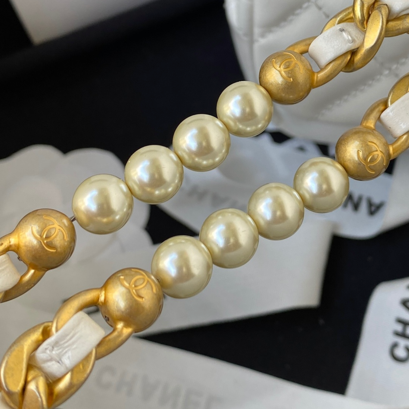 Mini Pearl Strap Bag