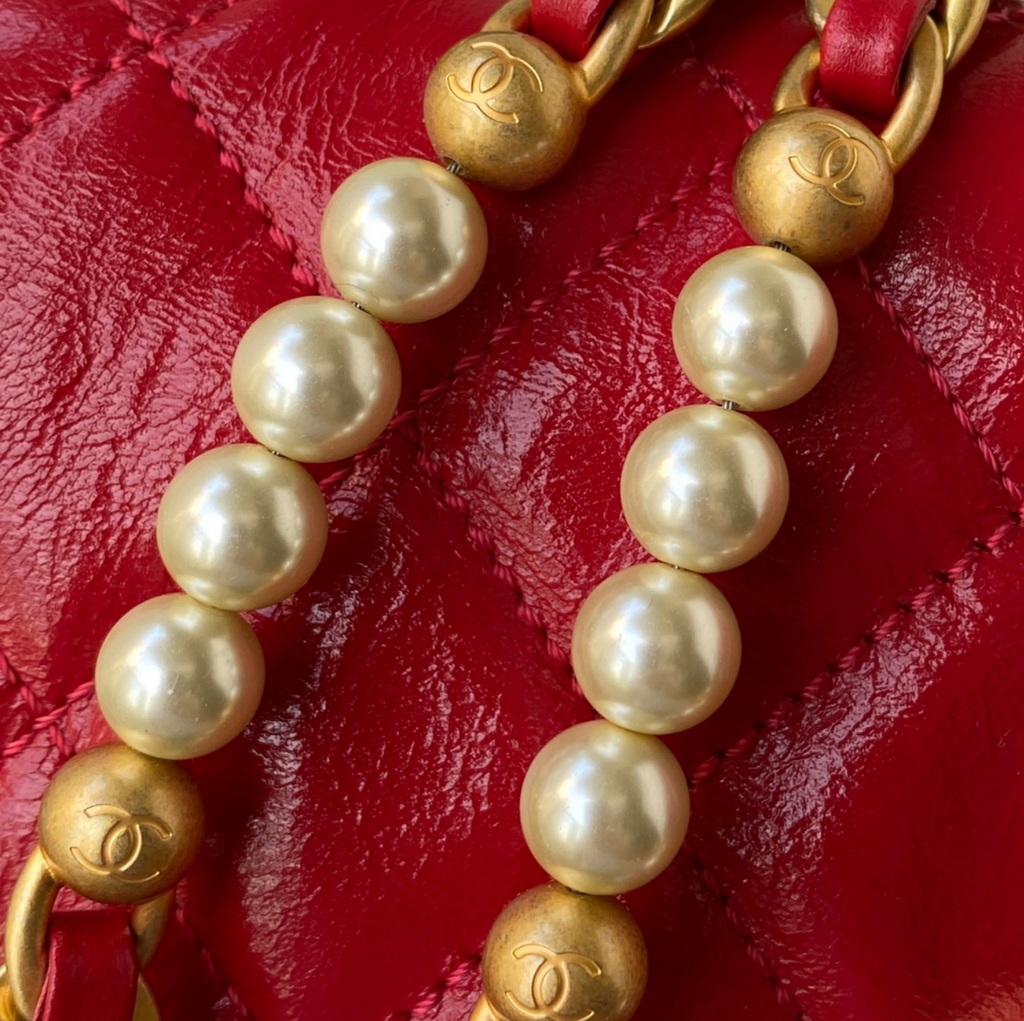 Mini Pearl Strap Bag