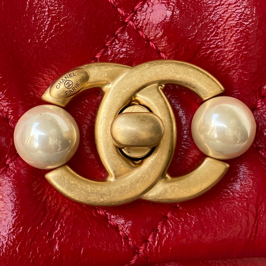 Mini Pearl Strap Bag