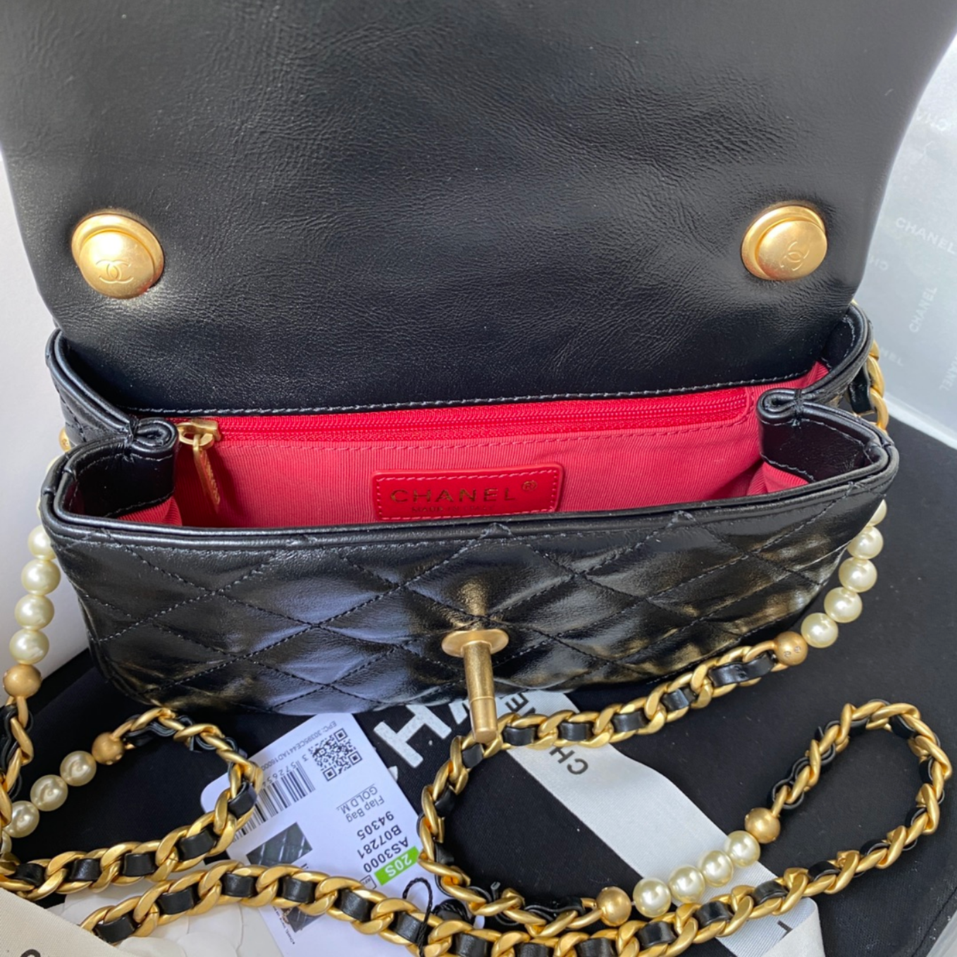 Mini Pearl Strap Bag