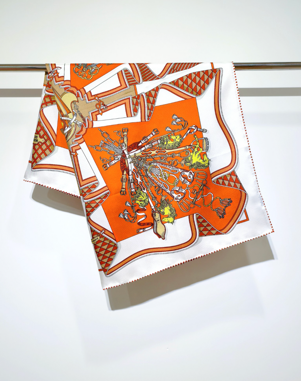 Bouquets Sellier Silk Scarf