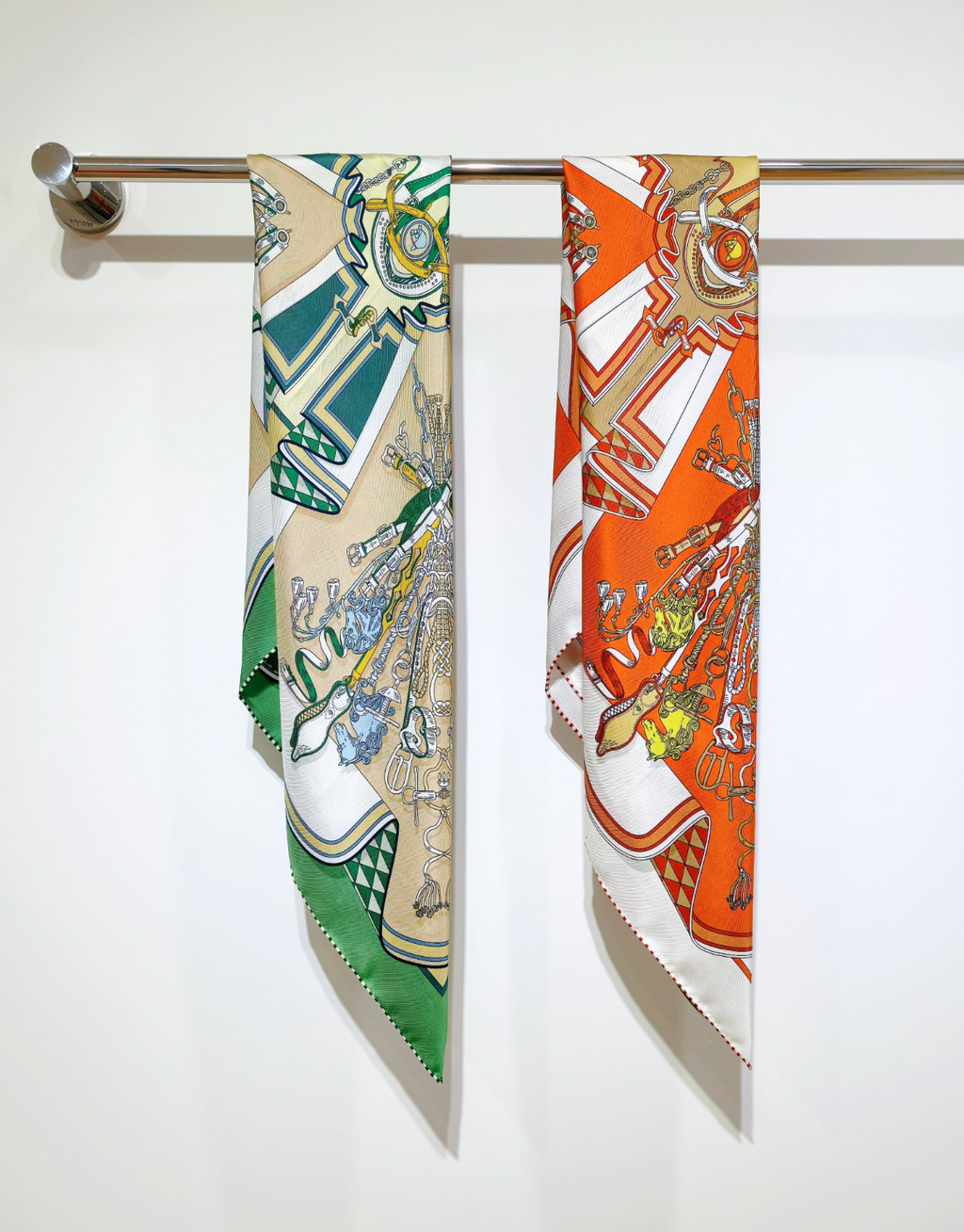 Bouquets Sellier Silk Scarf