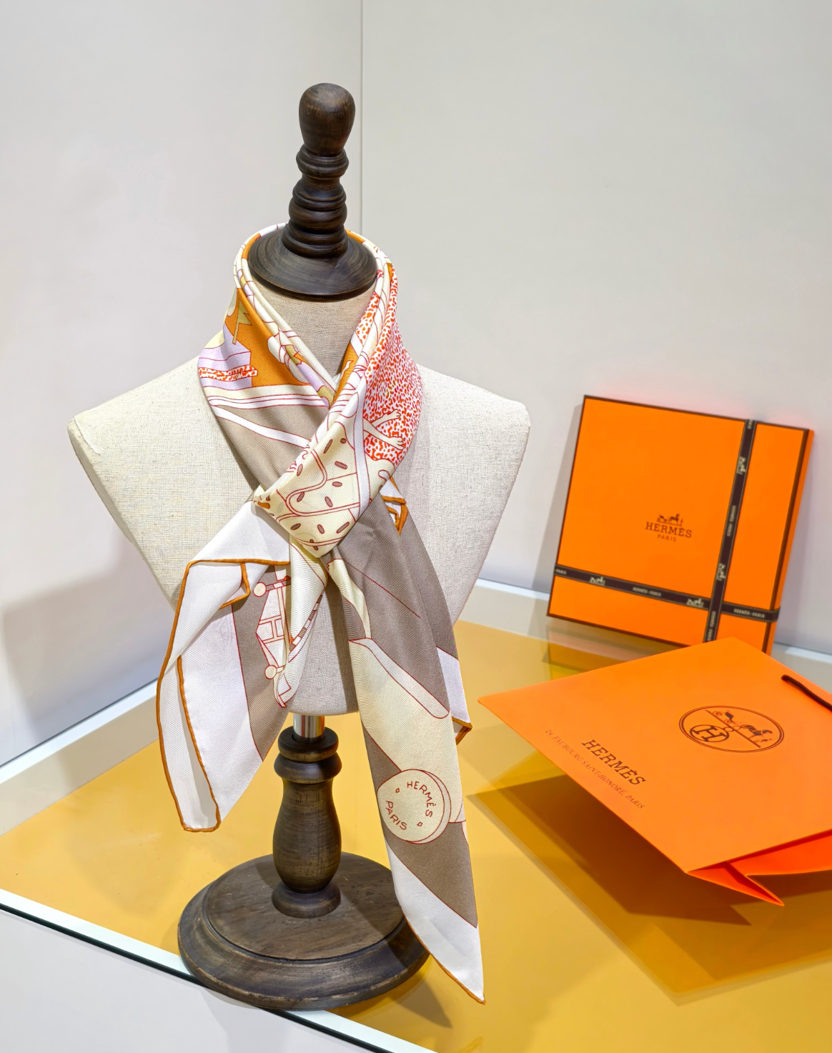 Comic Panel Silk Scarf 90