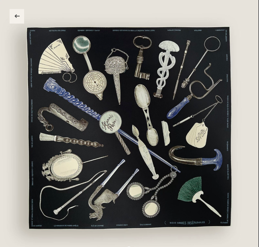 Curio Objects Silk Scarf 90