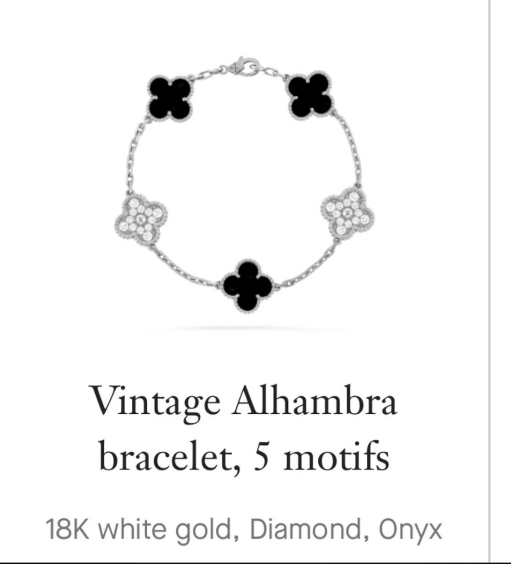 Vintage Alhambra Bracelet – 5 Motifs