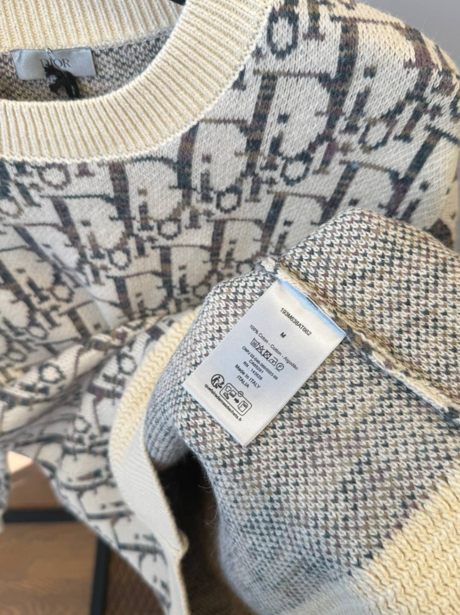 Oblique Sweater Vintage Mens