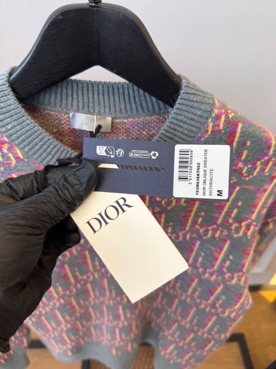 Oblique Sweater Vintage Mens