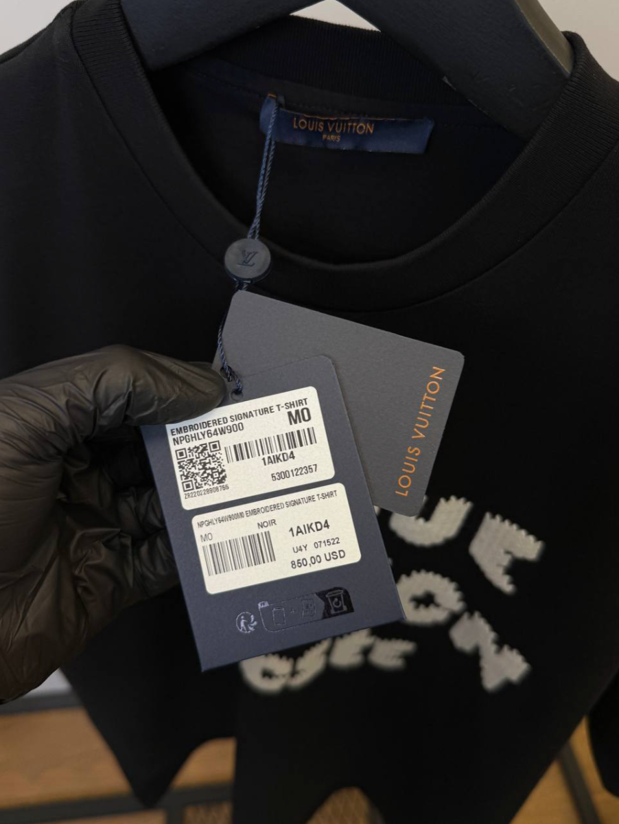 Embroidered Signature T-shirt