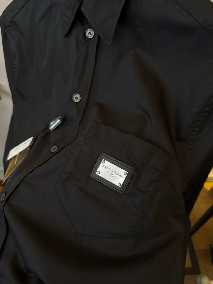 Logo Cotton-poplin Shirt