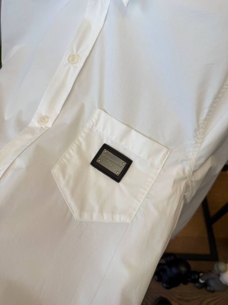 Logo Cotton-poplin Shirt