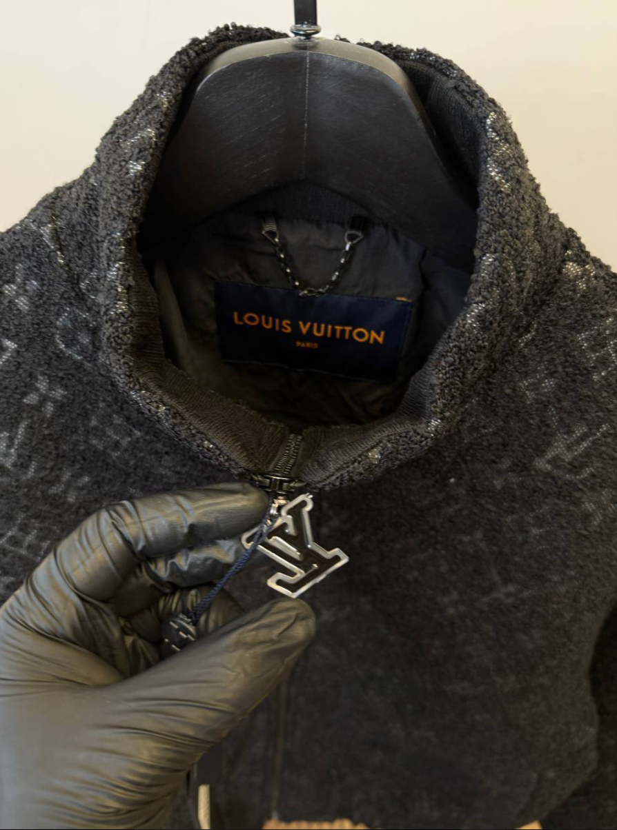 Monogram Wool Bouclette Zipped Blouson