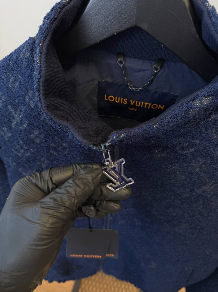 Monogram Wool Bouclette Zipped Blouson