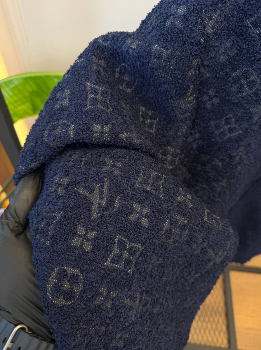 Monogram Wool Bouclette Zipped Blouson