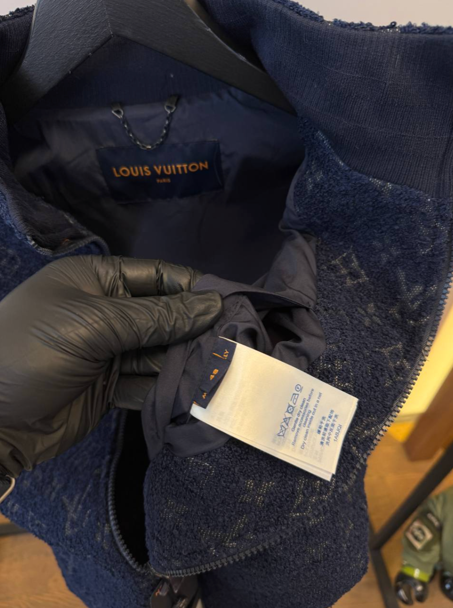 Monogram Wool Bouclette Zipped Blouson