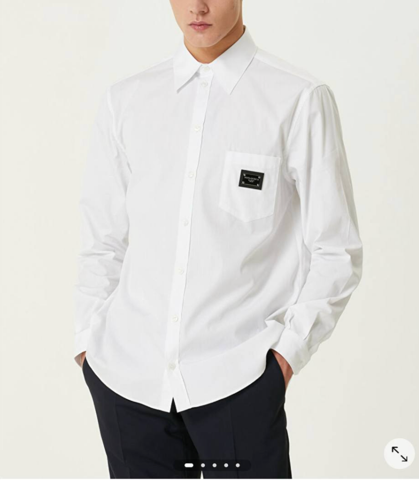 Logo Cotton Shirt