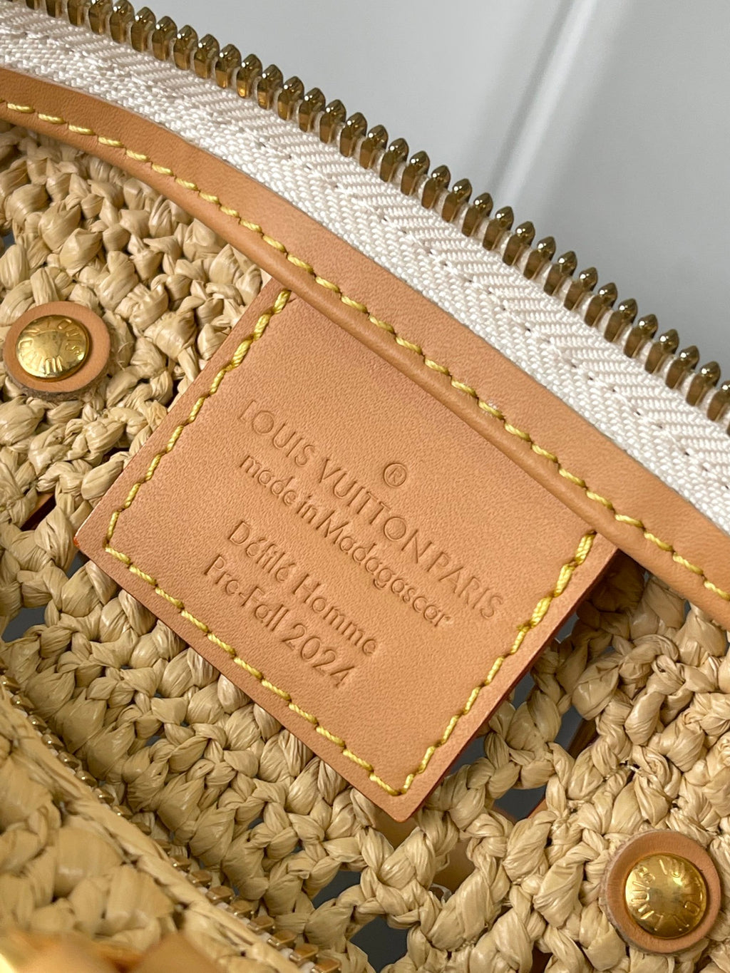 Keepall Bandoulière 25 Raffia Bag