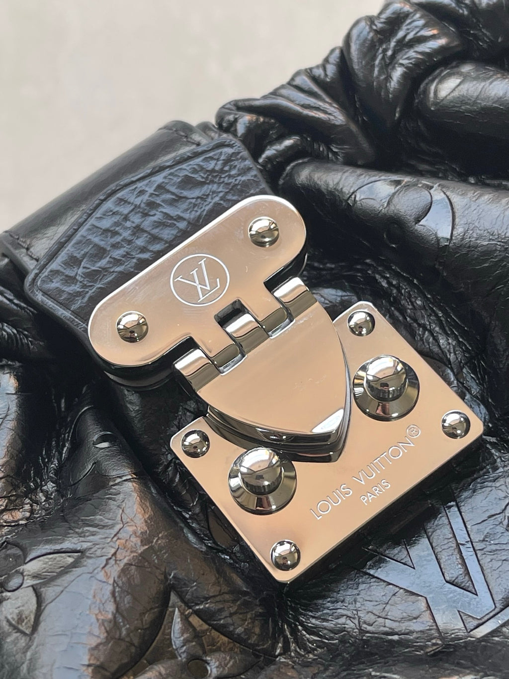 Pochette Sling Leather Clutch