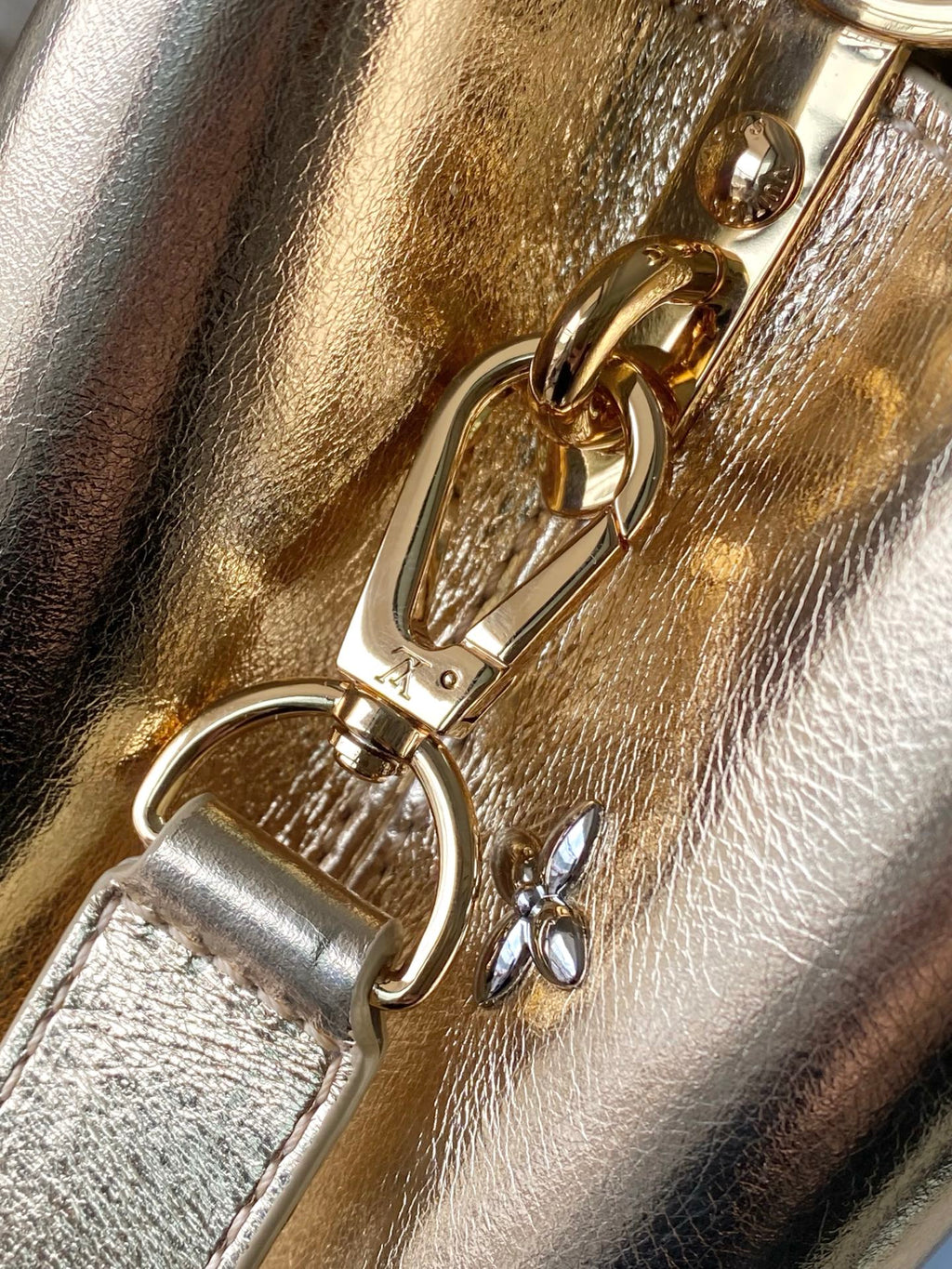 Capucines Mini Gold Star Bag