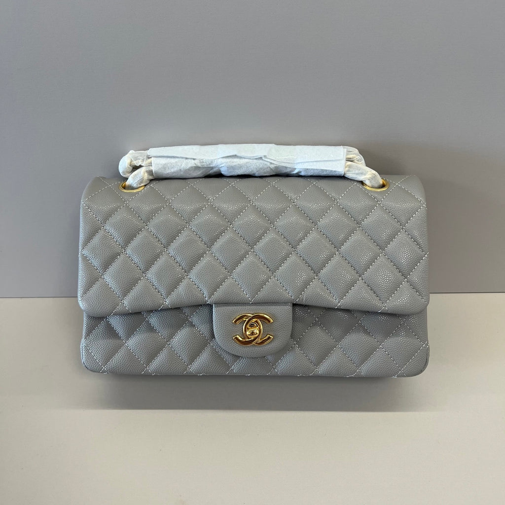 Caviar Leather Classic Double Flap Bag