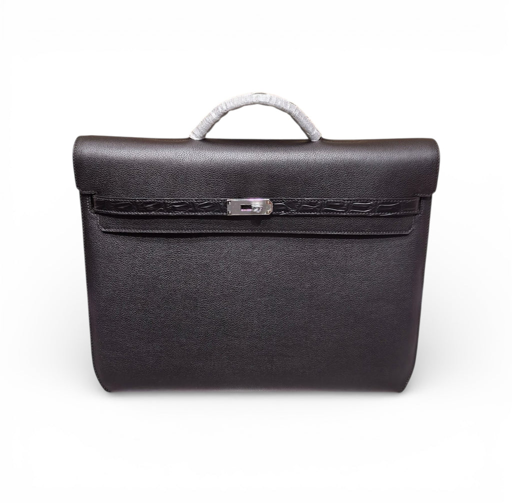 Leather Briefcase / Messenger Bag